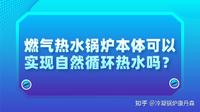 燃气热水锅炉本体可以实现自然循环热水吗？