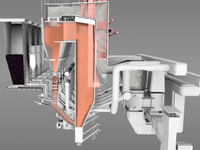 [视频]【3D动画】循环流化床锅炉（CFB）结构及工作原理