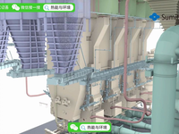 [视频]【3D动画】循环流化床锅炉结构和运行原理