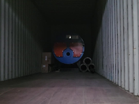 [视频]0.5吨燃气蒸汽锅炉 0.5吨锅炉 出口装柜