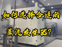 [视频]如何选择合适的蒸汽发生器？