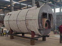 [视频]4吨低氮冷凝一体式燃气蒸汽锅炉包装中，保温材料堆得多保温效果