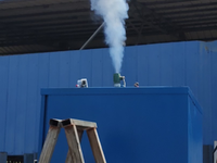 [视频]蒸汽锅炉 蒸汽发生器 食品机械配套蒸汽发生器 豆制品加工 化工烘干房蒸汽发生器