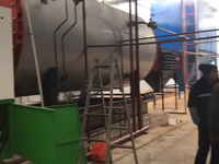 [视频]河北6吨生物质锅炉配套布袋除尘器全套环保设备