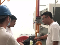 [视频]河南1吨燃气蒸汽发生器