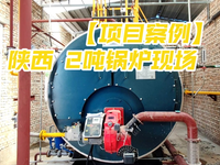 [视频]【项目案例】陕西2吨蒸汽锅炉安装现场