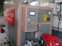 [视频]黄冈红安一吨燃气蒸汽发生器调试，客户主营橡胶制品