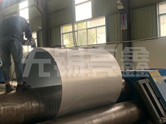 加工工艺：切割下料、打坡口、折弯、卷圆、焊接