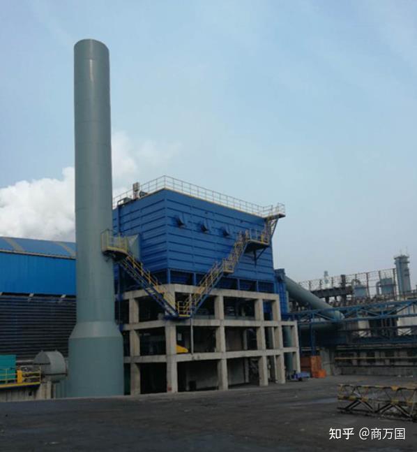 75吨生物质锅炉除尘器改造，排放5mg/m3