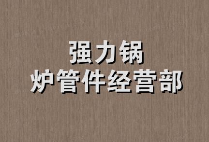 强力锅炉管件经营部