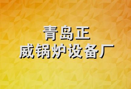 青岛正威锅炉设备厂