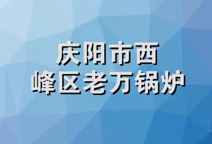 庆阳市西峰区老万锅炉