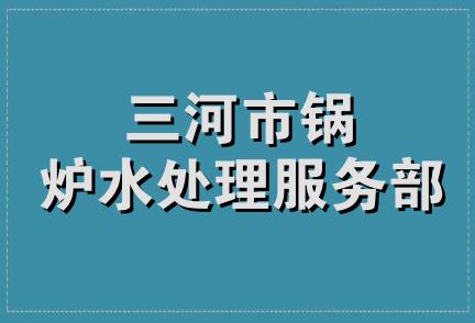 三河市锅炉水处理服务部