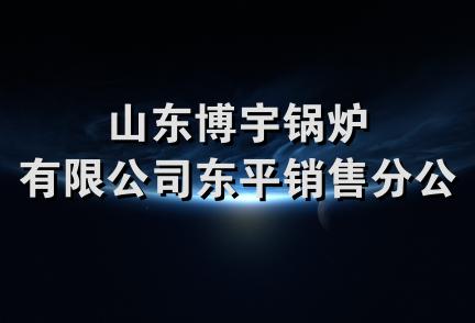 山东博宇锅炉有限公司东平销售分公司