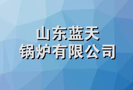 山东蓝天锅炉有限公司