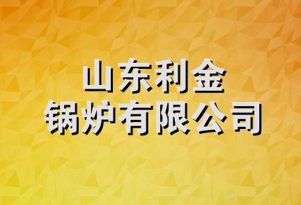 山东利金锅炉有限公司