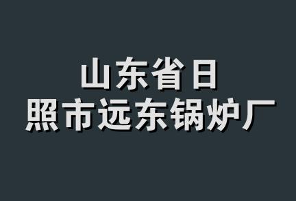 山东省日照市远东锅炉厂