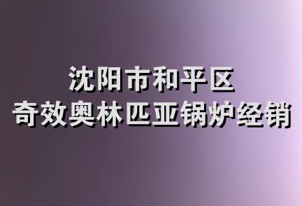 沈阳市和平区奇效奥林匹亚锅炉经销处