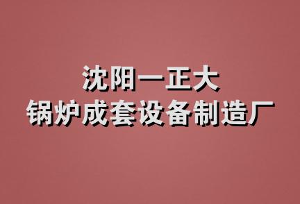 沈阳一正大锅炉成套设备制造厂