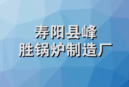 寿阳县峰胜锅炉制造厂