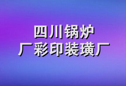 四川锅炉厂彩印装璜厂