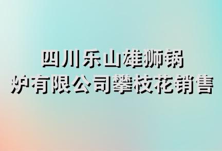 四川乐山雄狮锅炉有限公司攀枝花销售处