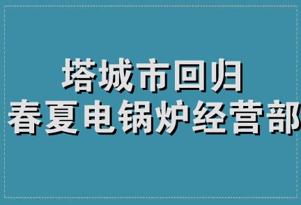 塔城市回归春夏电锅炉经营部