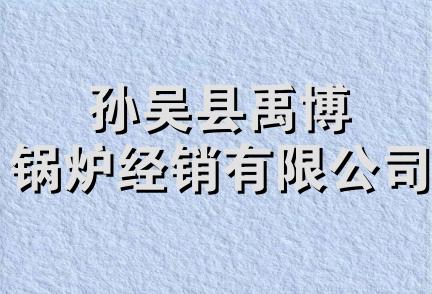 孙吴县禹博锅炉经销有限公司