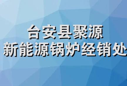 台安县聚源新能源锅炉经销处