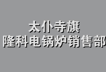 太仆寺旗隆科电锅炉销售部