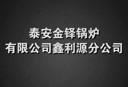 泰安金铎锅炉有限公司鑫利源分公司