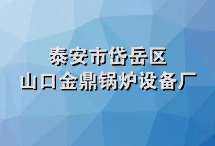 泰安市岱岳区山口金鼎锅炉设备厂