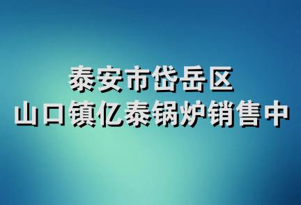 泰安市岱岳区山口镇亿泰锅炉销售中心