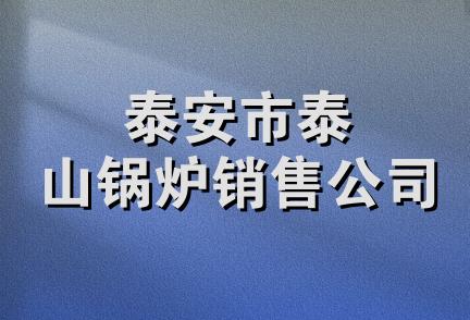 泰安市泰山锅炉销售公司