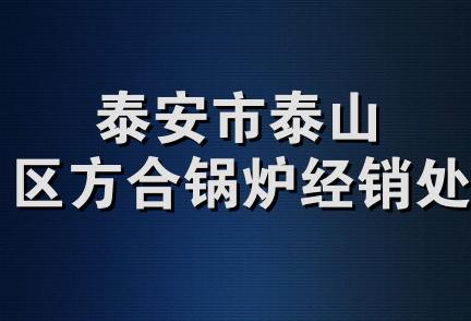 泰安市泰山区方合锅炉经销处