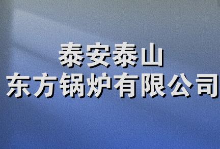 泰安泰山东方锅炉有限公司