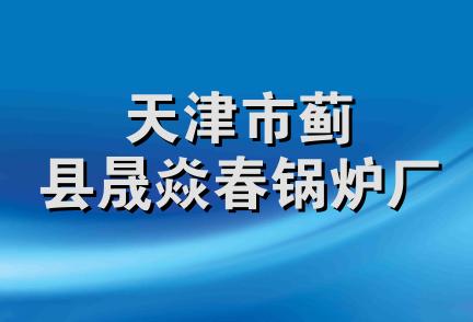 天津市蓟县晟焱春锅炉厂