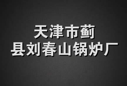 天津市蓟县刘春山锅炉厂