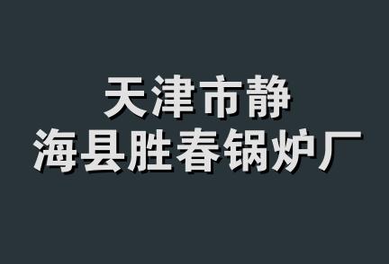 天津市静海县胜春锅炉厂