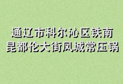 通辽市科尔沁区铁南昆都伦大街凤城常压锅炉经销处