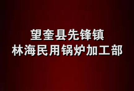 望奎县先锋镇林海民用锅炉加工部