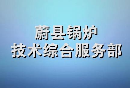 蔚县锅炉技术综合服务部