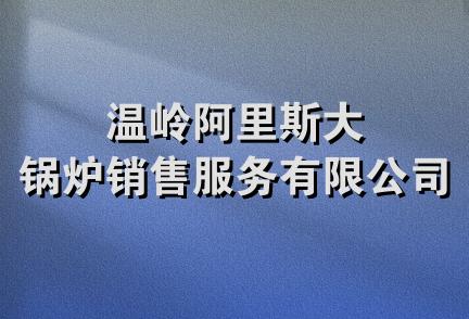 温岭阿里斯大锅炉销售服务有限公司