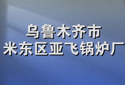 乌鲁木齐市米东区亚飞锅炉厂