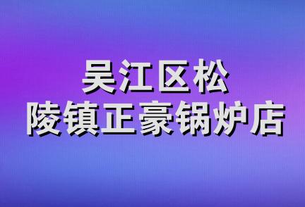 吴江区松陵镇正豪锅炉店