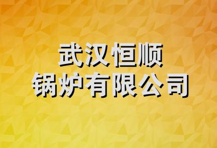 武汉恒顺锅炉有限公司