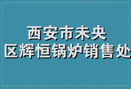 西安市未央区辉恒锅炉销售处