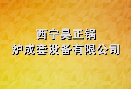 西宁昊正锅炉成套设备有限公司