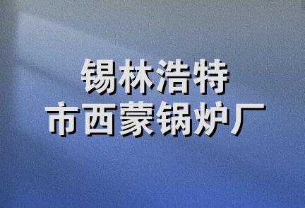 锡林浩特市西蒙锅炉厂