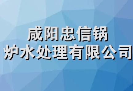 咸阳忠信锅炉水处理有限公司